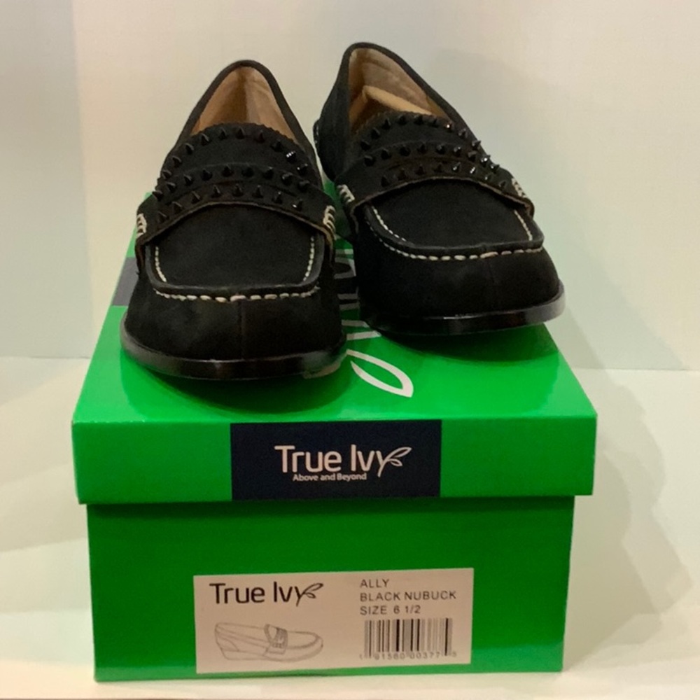 BLACK ALLY NUBUCK PENNY LOAFER